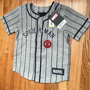 Toddler Marvel Spider-Man Parker Baseball Jersey, 4T